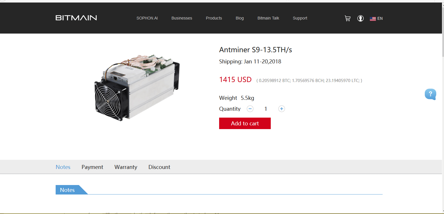 bitcoing mining antminer